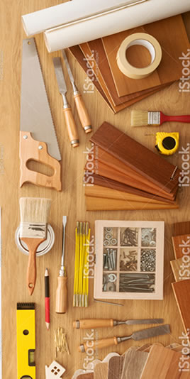 Carpentry Tools on Surface - Acorn Carpentry Contractors Limited